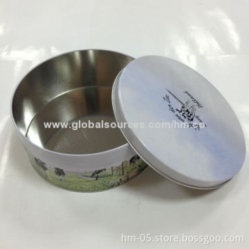 Food Packing Tin Can, All Kinds of Food and Chocolate Can be Put Inside, Embossed Logo